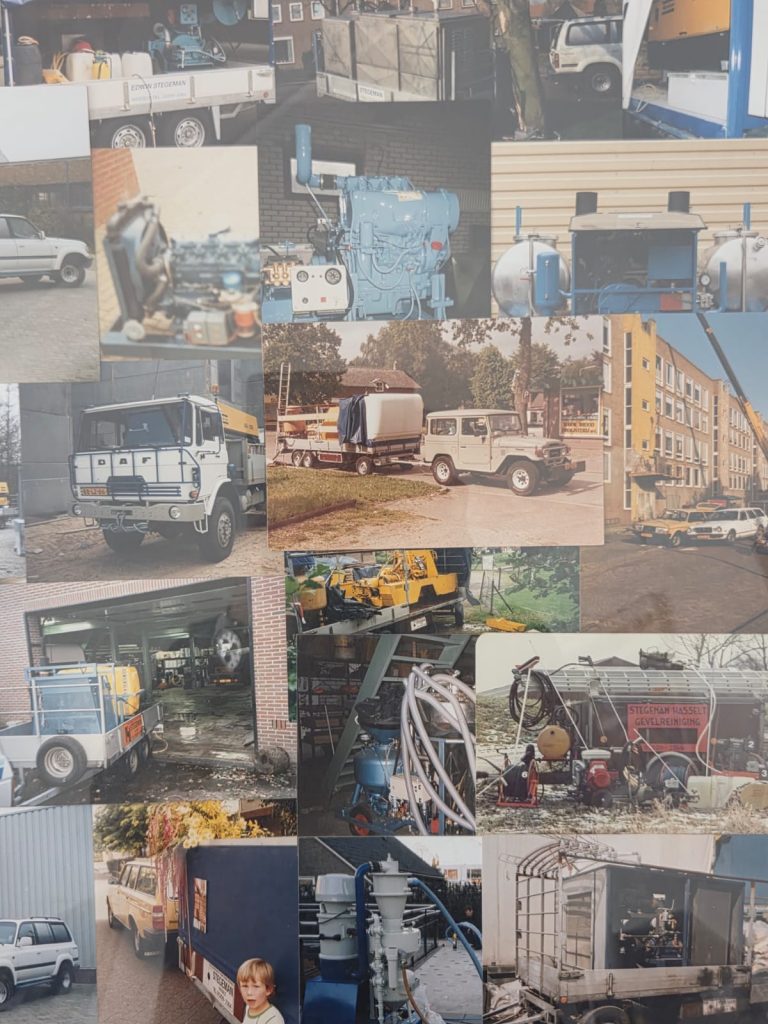 Een hogedrukreiniger, een man uit Hasselt en een groeiend vak